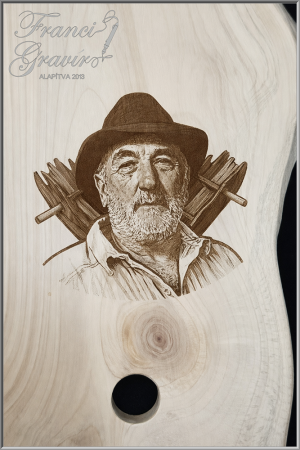 Gravírozott portré